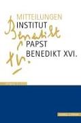 Mitteilungen Institut Papst Benedikt XVI