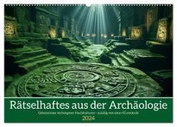 Rätselhaftes aus der Archäologie (Wandkalender 2024 DIN A2 quer), CALVENDO Monatskalender