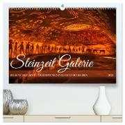 Steinzeit Galerie (hochwertiger Premium Wandkalender 2024 DIN A2 quer), Kunstdruck in Hochglanz