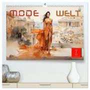 Mode Welt (hochwertiger Premium Wandkalender 2024 DIN A2 quer), Kunstdruck in Hochglanz