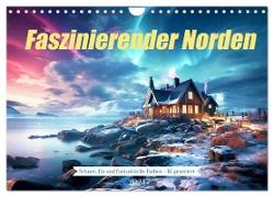 Faszinierender Norden (Wandkalender 2024 DIN A4 quer), CALVENDO Monatskalender
