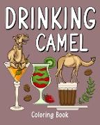 Drinking Camel Coloring Book