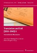 Translation und Exil (1933¿1945) II
