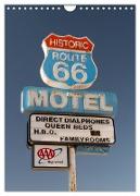 Historic Route 66 Motel (Wall Calendar 2024 DIN A4 portrait), CALVENDO 12 Month Wall Calendar