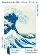 Katsushika Hokusai: The Great Wave (Foiled Quarto Journal)