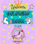 Unicorn Coloring Book for Kids ages 4-8 years