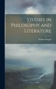 Studies in Philosophy and Literature