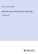 Miss Minerva and William Green Hill, Fiction