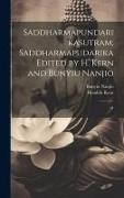 Saddharmapundarikasutram, Saddharmapudarika Edited by H. Kern and Bunyiu Nanjio: 01