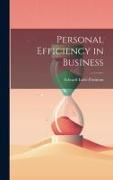 Personal Efficiency in Business