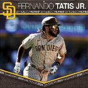 San Diego Padres Fernando Tatis Jr 2024 12x12 Player Wall Calendar