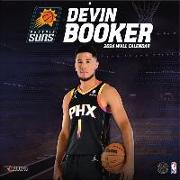 Phoenix Suns Devin Booker 2024 12x12 Player Wall Calendar