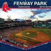 Boston Red Sox Fenway Park 2024 12x12 Stadium Wall Calendar