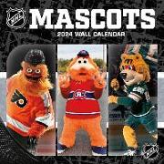 NHL Mascots 2024 12x12 Wall Calendar