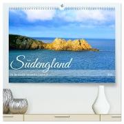 Südengland - On the road in Devon und Cornwall (hochwertiger Premium Wandkalender 2024 DIN A2 quer), Kunstdruck in Hochglanz