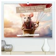 Ein Jahr im Leben von Familie Maus (hochwertiger Premium Wandkalender 2024 DIN A2 quer), Kunstdruck in Hochglanz