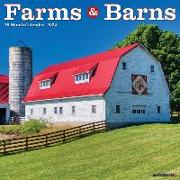 Farms & Barns 2024 12 X 12 Wall Calendar