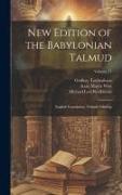New Edition of the Babylonian Talmud: English Translation, Volume 9, Volume 17