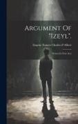 Argument Of "izeyl".: Drama In Four Acts