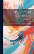 Principi Di Psicologie: Dolore E Piacere, Storia Naturale Dei Sentimenti
