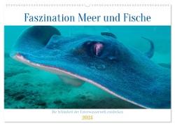 Faszination Meer und Fische (Wandkalender 2024 DIN A2 quer), CALVENDO Monatskalender