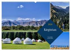 Kirgistan - Traumhafte Landschaften (Wandkalender 2024 DIN A2 quer), CALVENDO Monatskalender