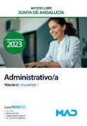 Administrativo-a de la Junta de Andalucía (acceso libre) : temario