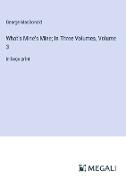 What's Mine's Mine, In Three Volumes, Volume 3