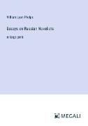 Essays on Russian Novelists