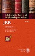 Jahrbuch für Buch- und Bibliotheksgeschichte 8 | 2023