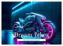 Dream Bikes - Motorräder aus der Zukunft (Wandkalender 2024 DIN A2 quer), CALVENDO Monatskalender