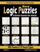 Easy Logic Puzzles & Brain Games for Adults