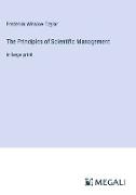 The Principles of Scientific Management