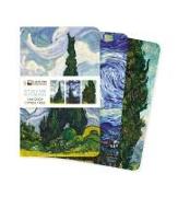 Vincent van Gogh: Cypresses Set of 3 Mini Notebooks