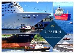 CUBA PILOT - Lotsenboote im Einsatz in Havanna (Wandkalender 2024 DIN A2 quer), CALVENDO Monatskalender