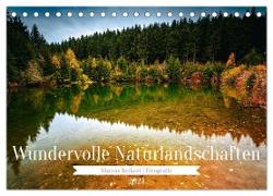 Wundervolle Naturlandschaften (Tischkalender 2024 DIN A5 quer), CALVENDO Monatskalender