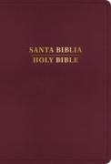 Rvr 1960/KJV Biblia Bilingüe Letra Grande, Borgoña Imitación Piel (2024 Ed.)