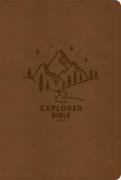 KJV Explorer Bible for Kids, Brown Leathertouch, Indexed: Placing God's Word in the Middle of God's World