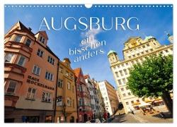 Augsburg ¿ ein bisschen anders (Wandkalender 2024 DIN A3 quer), CALVENDO Monatskalender
