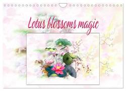 Lotus blossoms magic (Wall Calendar 2024 DIN A4 landscape), CALVENDO 12 Month Wall Calendar