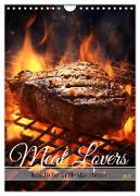Meat Lovers - Köstliche Grill Abenteuer (Wandkalender 2024 DIN A4 hoch), CALVENDO Monatskalender
