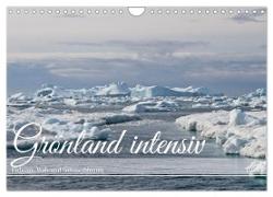 Grönland intensiv (Wandkalender 2024 DIN A4 quer), CALVENDO Monatskalender