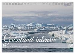 Grönland intensiv (Tischkalender 2024 DIN A5 quer), CALVENDO Monatskalender