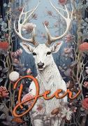 Deer Coloring Book for Adults
