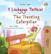 The Traveling Caterpillar (Welsh English Bilingual Book for Kids)