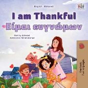 I am Thankful (English Greek Bilingual Children's Book)