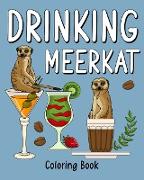 Drinking Meerkat Coloring Book