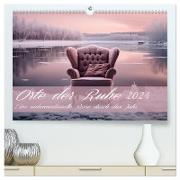 Orte der Ruhe (hochwertiger Premium Wandkalender 2024 DIN A2 quer), Kunstdruck in Hochglanz