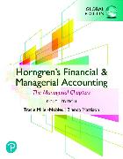 Horngren's Financial & Managerial Accounting, The Managerial Chapters, Global Edition plus MyLab Accounting with Pearson eText
