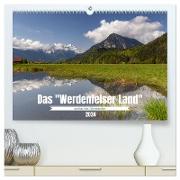 Werdenfelser Land (hochwertiger Premium Wandkalender 2024 DIN A2 quer), Kunstdruck in Hochglanz